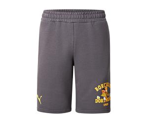 PUMA Pantalon de sport 'BVB x Sesame Street' jaune / gris foncé / orange / blanc, Taille XL