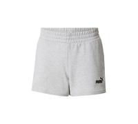 PUMA Short tricoté ESS Small No. 1 Logo 4'' Gris clair Femme L