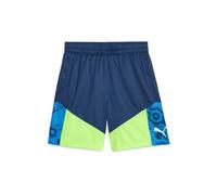 PUMA Pantalon de sport 'IndividualCUP' bleu / vert / blanc, Taille L