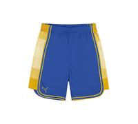 PUMA Pantalon de sport 'Maccabi Tel Aviv' sable / bleu / moutarde / jaune clair, Taille XL