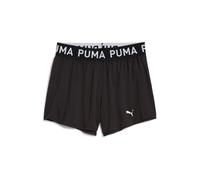 PUMA W PUMA Strong Knit Short 3", Short tricoté Mixte, PUMA Black,