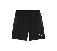 PUMA Pantalon de sport 'TeamCup' noir / blanc, Taille L