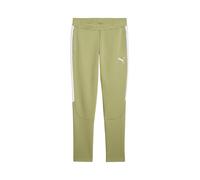 PUMA Pantalon de sport 'TeamEVOSTRIPE' olive / blanc, Taille XXL