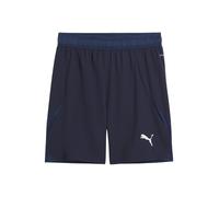 PUMA teamFINAL Shorts, Short tissé Adultes Unisexes, PUMA Navy-PUMA White-Persian Blue, 705743