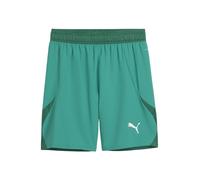 PUMA Pantalon de sport 'TeamFinal' émeraude / sapin / blanc, Taille M