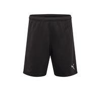 PUMA Pantalon de sport 'TeamRise' noir / blanc, Taille S