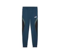 PUMA Pantalon de survêtement à Colorblock Essentials Enfant et Adolescent 116, Midnight Petrol Blue