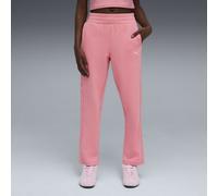 PUMA Pantalon de survêtement décontracté à taille haute Essentials Tape Enfant et Adolescent, Vêtements, Rose, 7-8Y 7-8Y