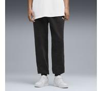 PUMA Pantalon de survêtement décontracté délavé Essentials Elevated Homme, Vêtements, Noir, L L