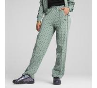 PUMA Pantalon de survêtement droit T7 imprimé Road To Unity Femme, Vêtements, Vert Moon/Aop, S S