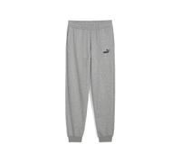 PUMA Pantalon de survêtement en molleton à logo N° 1 ESS Enfant et Adolescent, Age, Medium Gris Heather, 9-10Y 9-10Y