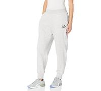 PUMA Pantalon de survêtement Essentials, Gris Clair chiné, S Femme