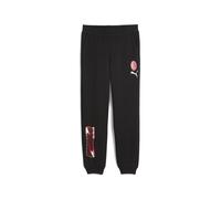 PUMA Pantalon de survêtement FtblCulture AC Milan Homme, Sport, Noir/Rouge, XS XS