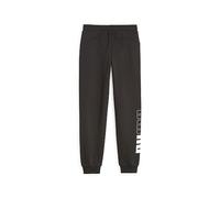 PUMA Pantalon de survêtement Power Colorblock FL B tricoté Garçon, Noir, 176
