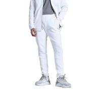 Puma Pantalon de survêtement slim pour homme, Blanc, L