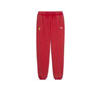 PUMA Pantalon de survêtement Sportswear Scuderia Ferrari Enfant et Adolescent, Age, Rosso Corsa, 7-8Y 7-8Y