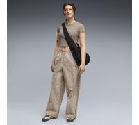 Puma Select T7 Relaxed Aop Snake Woven Op Sweat Pants Gris L Femme