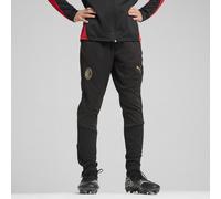 PUMA Pantalon d'entraînement AC Milan Enfant et Adolescent, Vêtements, Noir/Rouge, 7-8Y 7-8Y