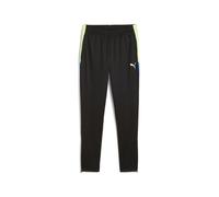 PUMA Pantalon d'entraînement individualLIGA Enfant et Adolescent, Vêtements, Noir/Fizzy Apple, 15-16Y 15-16Y