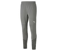 PUMA Pantalon d'entraînement Teamcup Slim Fit Homme, Gris Moyen Plat, S