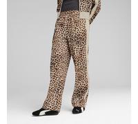 PUMA Pantalon droit à motif intégral T7 LEO LUXE Femme, Vêtements, Alpine Snow, XL XL