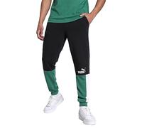 PUMA Pantalon Ess+ Block Homme Pantalon de Sport Vert M