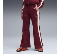 PUMA Pantalon évasé T7 Femme, Vêtements, Rouge, XL XL