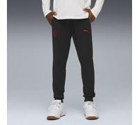 PUMA Pantalon FtblEssentials AC Milan Enfant et Adolescent, Vêtements, Noir/Rouge, 9-10Y 9-10Y