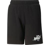 PUMA Pantalon gris / noir / blanc, Taille 152