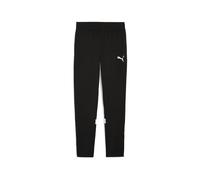 PUMA Pantalon individualRISE Enfant et Adolescent, Vêtements, Noir/Blanc, 11-12Y 11-12Y