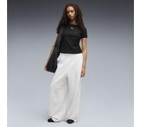 PUMA Pantalon oversize Slouchy Pintuck Essentials Femme, Vêtements, Blanc, M M