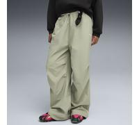 PUMA Pantalon parachute tissé Wardrobe Essentials Femme, Vêtements, Vert, 3XL 3XL