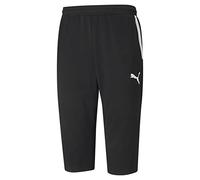 PUMA Teamliga Training Pantalon 3/4 Black Blanc, XXL Homme