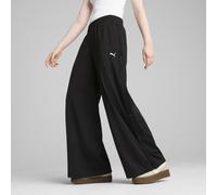 PUMA Pantalon taille basse à boutons-pression WARDROBE Essentials pour femme, Vêtements, Noir, M M