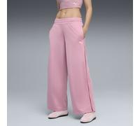 PUMA Pantalon taille basse à boutons-pression WARDROBE Essentials pour femme, Vêtements, Rose, 3XL 3XL