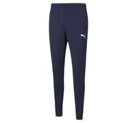 Puma Pantalon de jogging teamRISE Poly Training Pants Polyester Mixte Peacoat/Blanc S