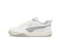 PUMA Park Lifestyle Mixte Sneaker, Puma White Smokey Gray Sugared Almond, 41 EU
