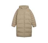 PUMA Parka mono pour femme avec capuche, Beige café glacé, XL