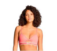 PUMA Peek-a-Boo Triangle Top Soutien-Gorge de Sport, Corail, M Femmes
