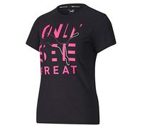 PUMA Performance Slogan Short Sleeve Tee Tricot Femme, Gris, XS