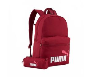 Puma - Phase 20L Backpack Set - Femme - Sport - Rouge - Taille: ONE Size