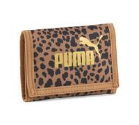PUMA Phase All-Over Print Wallet, Accessoires, Melted Caramel/Leopard Aop, OSFA OSFA