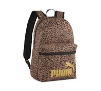 PUMA Sac à dos Phase AOP Backpack – brun clair/noir unisexe Puma Black - Leopard Aop 316190