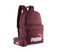 Puma Phase Backpack Set Ruby Shimmer-Glo Sac à Dos, Rouge Brillant Rubis, Taille Unique Mixte