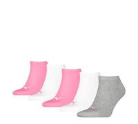 PUMA Plain Baskets, Pink Lady, 35-38 (Lot de 5) Mixte
