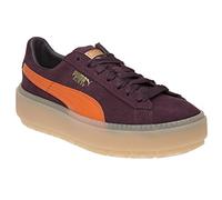 PUMA Platform Trace Block Femme Baskets Mode Bordeaux