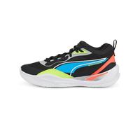 PUMA Playmaker Pro Basketballschuhe Unisex jet black/lime squeeze 42