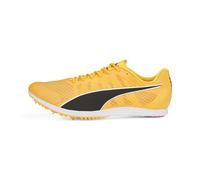 PUMA Pointes d'athlétisme evoSPEED Distance 11, Chaussures, Sun Stream/Noir/Silver, 43 43