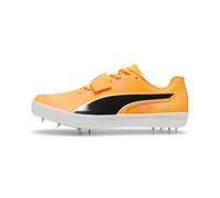 PUMA Pointes de saut en hauteur evoSPEED 11 Ultraweave, Chaussures, Sun Stream/Sunset Glow/Noir, 38 38