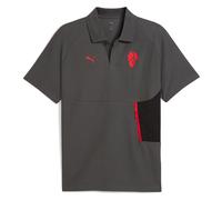 Puma Ac Milan Tech Short Sleeve Polo Gris S Homme